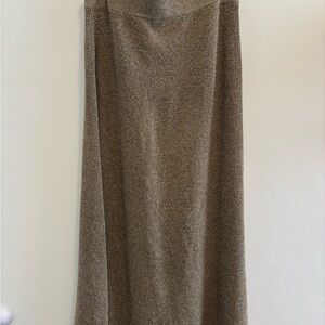 Zara Brown Maxi Skirt